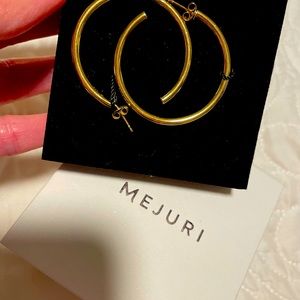 Mejuri Gold Tube Hoops
